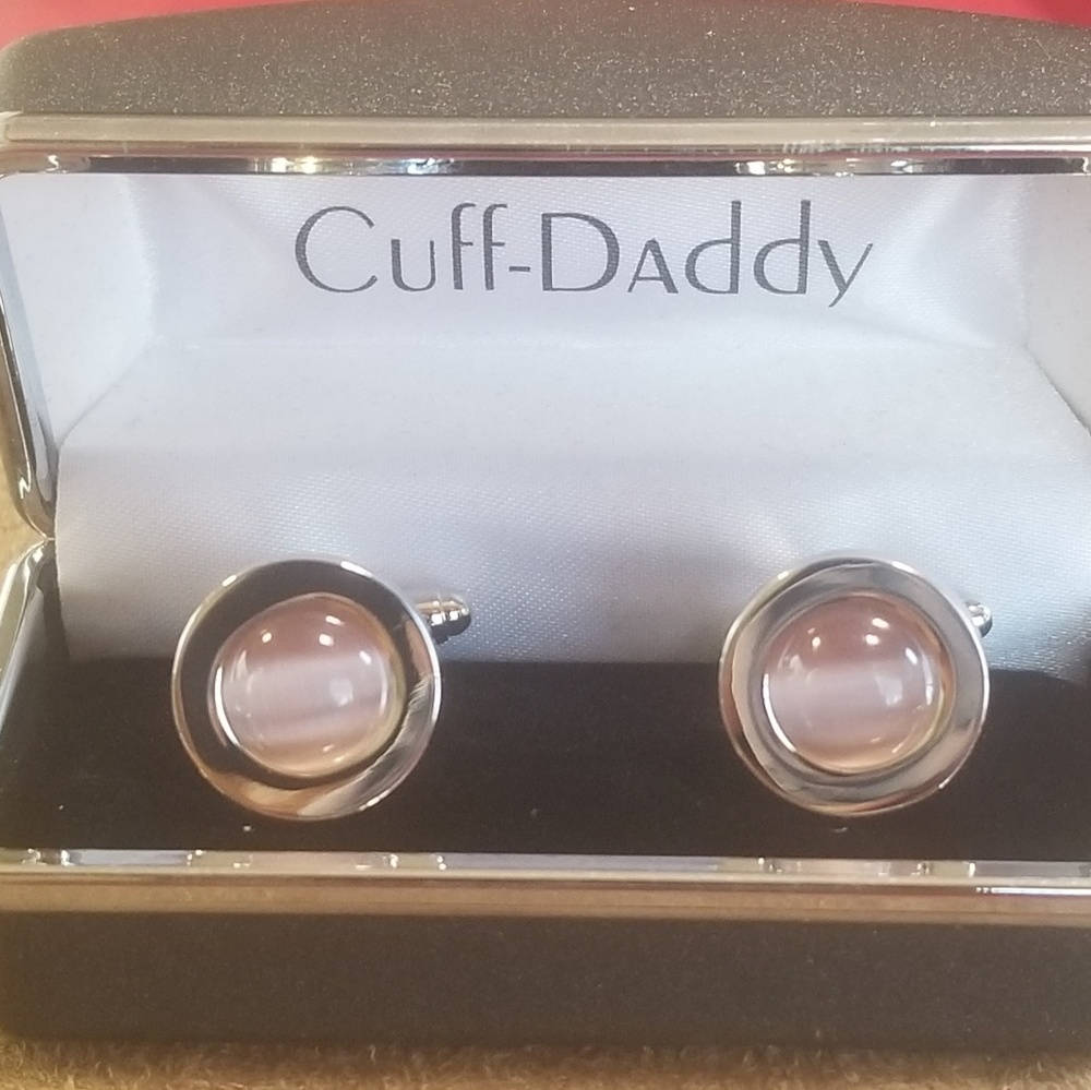 Bold Silver Cufflinks by Cuff-Daddy